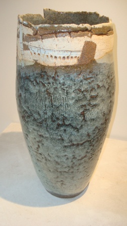 Guizol - vase environ 50cm hauter 25 cm larger